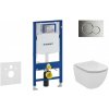 GEBERIT - Duofix Set predstenovej inštalácie, klozetu a dosky Ideal Standard Tesi, tlačidla Sigma01, lesklý chróm 111.300.00.5 NF2