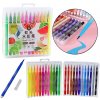 Sada akvarelových fixiek v organizéri, 24 farieb