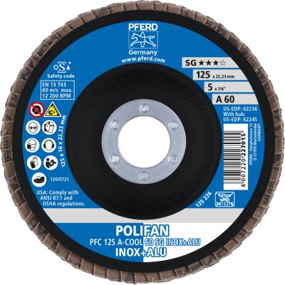 Pferd lamelový brúsny kotúč 125 mm 67756125
