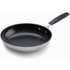 MASTERPRO Panvica s nepriľnavým povrchom SMART 24 cm strieborná
