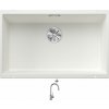 Blanco SUBLINE 700 U biela 523446 + Blanco MIDA-S chróm 521454