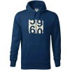 Tachometer 60 - Mikina pánska Cape s kapucňou - 3XL ( Polnočná modrá )
