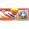 Pastelky KOH-I-NOOR Triocolor, sada 12 ks
