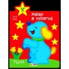 Pejsek 2-3 roky nalep a vybarvuj
