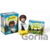 Running Press Bob Ross Bobblehead With Sound Miniature Editions