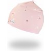 LITTLE ANGEL Čiapka podšitá BIO Outlast® 2 | 39-41 cm sv.ružová hviezdičky/ružová baby