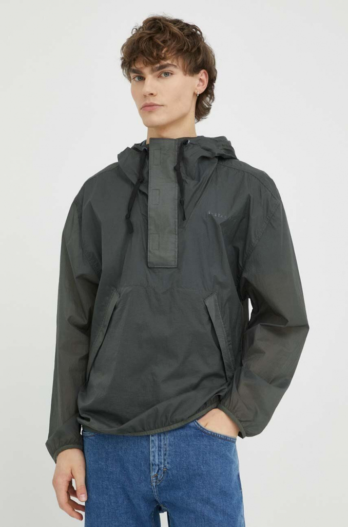 G-Star Raw bunda pánska zelená prechodná oversize D22912.C643