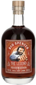 St. Kilian Distillers Bud Spencer The Legend chili & škorica 33% 0,7 l (čistá fľaša)