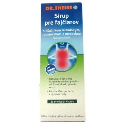 Dr.Theiss Sirup pre fajčiarov 250 ml