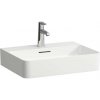 Laufen - VAL Umývadlo, 55x42 cm, s prepadom, otvor na batériu, biela H8102820001041