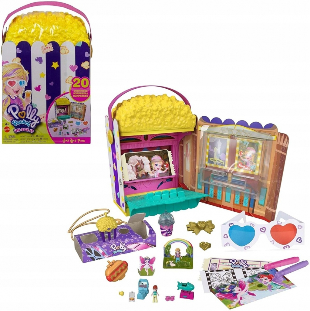 Mattel Polly Pocket Popcornový set