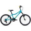Detský bicykel ROMET RAMBLER 20'' KID 2 tyrkysovo-modrý