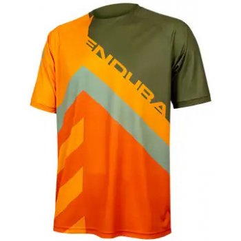 Endura SingleTrack Print Tee LTD olive green