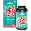 Natures Aid Super Stars Bone Support Strawberry Milkshake Flavor 60 Žuvacia tableta