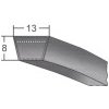 Klinový remeň 13x1800 Li/1830 Lw
