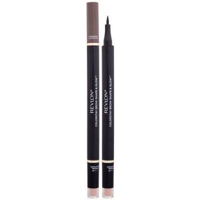 Revlon Colorstay Brow Shape & Glow ultra jemný fix na obočí s rozjasňovačem 0.83 g odstín 280 Medium Brown