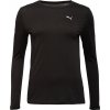 Dámske tričko Puma, ESSENTIALS LONG SLEEVE TEE čierna,biela L