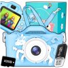 Digitálny fotoaparát ZeeTech Fotoaparát jednorožec 40 Mpx darček hry modrý