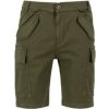 Alpha Industries Airman Short pánske šortky dark olive Farba: zelená, Veľkosť: 33