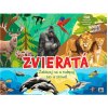 Zvieratá - samolepkový album (150 opakovane použiteľných nálepiek)