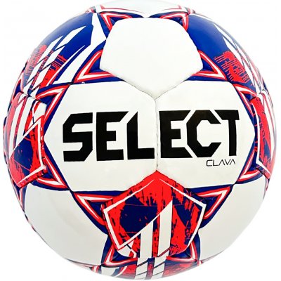 Futbalová lopta Select FB Clava bielo červená Veľkosť lopty: 3