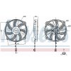 Ventilátor chladenia motora NISSENS 850109
