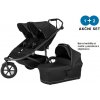 Thule Urban Glide 3 Double Black MB + hlboká korba NEW