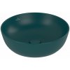 Villeroy & Boch Artis umývadlo 43x43 cm okrúhly pultové umývadlo zelená 417943TE