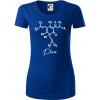 Barová chémia - pivo - Dámske tričko z organickej bavlny Origin (GOTS) - XS ( Kráľovská modrá )