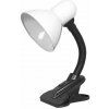 TOP LIGHT Stolová lampička s klipom 630 B, Biela Poškodený obal: Nie