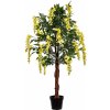 PLANTASIA Umelý strom Vistéria 120 cm, žltá (Umelé kvety)