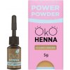 OKO Power Powder Henna – prášková henna na obočie 5 g Barva: Light Brown