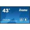 IIYAMA 43'' iiyamaLH4360UHS-B2AG:VA,4K UHD,Android,24/7 LH4360UHS-B2AG