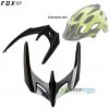 Fox zadný spojler na prilbu FOX Flux, čierna, one size
