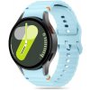 Tech-protect Silicone Sport remienok na Samsung Galaxy Watch 4 / 5 / 5 Pro / 6 / 7 / FE, sky blue