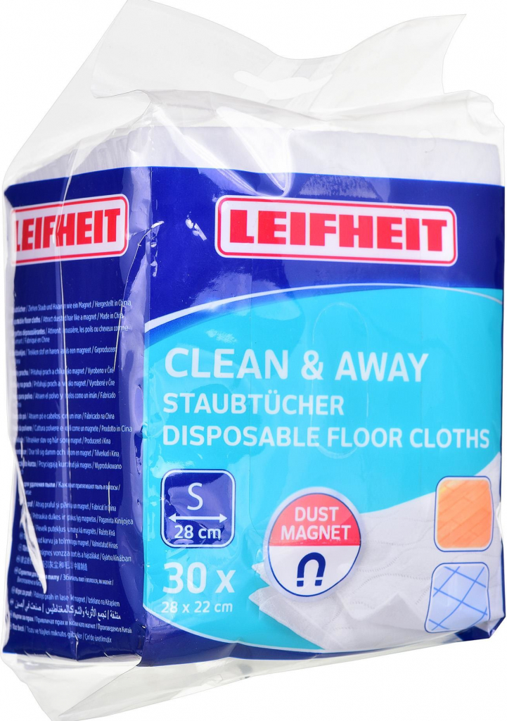 Leifheit Jednorazové handričky na mop Clean & Away 30 ks 56669