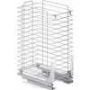 Výsuvný kôš na prádlo do plytkej skrinky 2356 P22 Cargo PRO – strieborný 300mm