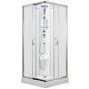ARTTEC SMARAGD 90 x 90 cm - Sprchový box model 3 z činčilového skla PAN01279
