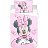 Jerry Fabrics Obliečky do postieľky Minnie Powder pink baby