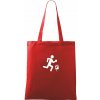 Orientačný beh muž-žena - Taška bavlnená - 42 x 38 cm ( Červená )