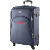 Malý palubný kufor na 4 kolieskach s expandérom 40 l LORENBAG SUITCASE 013 tmavo modrá