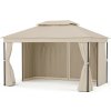 Blumfeldt Mondo Dual 3x4 s dvojitou strechou a sieťou proti hmyzu (GDI17-MondoDual3x4B)