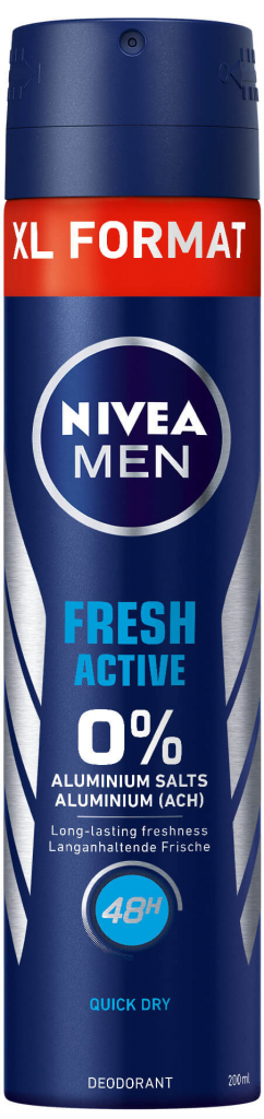 Nivea Men Fresh Active deospray 200 ml