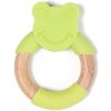 Bo Jungle B Teether Animal Wood Green Frog zelená