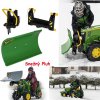 Rolly Toys Snežný pluh RollySnow Master, zelený (Rolly Toys Pluh na sneh RollySnow Master, zelený)