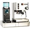 Sada kávovar RANCILIO Silvia NEW + mlynček RANCILIO Rocky SD + nerez. podstavec (skladom na otazku)
