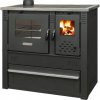 SLOVAKIA TREND Sporák na tuhé palivo Pro PANONIA Steel, 10 kW, čierny, ľavý vývod