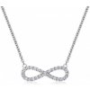 SOFIA strieborný náhrdelník nekonečno CK2070601610