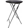 TENTino Bistro stolík koktailový 60 cm IVÁNEK BLACK