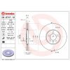 Brzdový kotúč BREMBO 09.6747.10